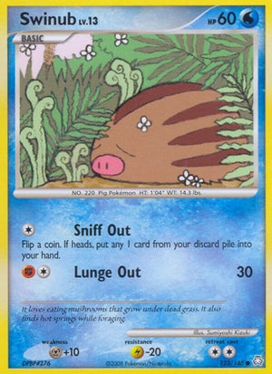 Pokemon TCG - Legends Awakened - Swinub - 123/146