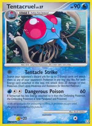 Pokemon TCG - Legends Awakened - Tentacruel - 75/146 - Reverse Holofoil