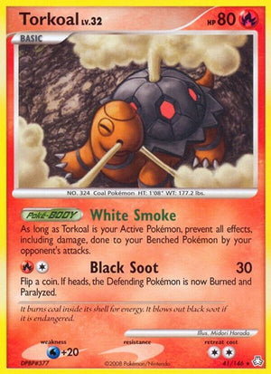 Pokemon TCG - Legends Awakened - Torkoal - 41/146