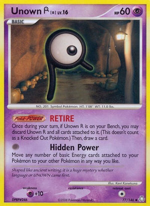 Pokemon TCG - Legends Awakened - Unown - 77/146
