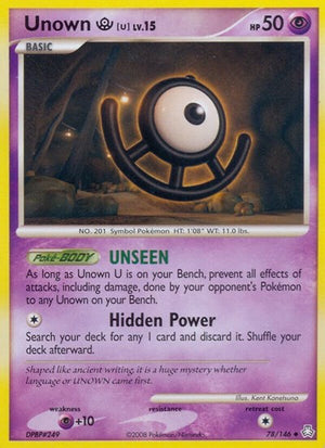 Pokemon TCG - Legends Awakened - Unown - 78/146