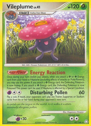 Pokemon TCG - Legends Awakened - Vileplume - 45/146