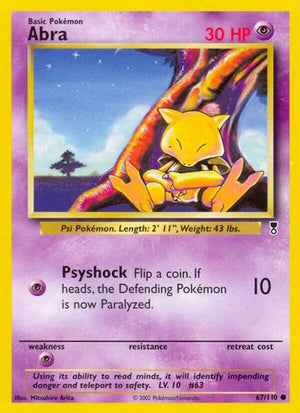 Pokemon TCG - Legendary Collection - Abra - 067/110