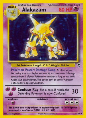 Pokemon TCG - Legendary Collection - Alakazam - 001/110 - Holofoil