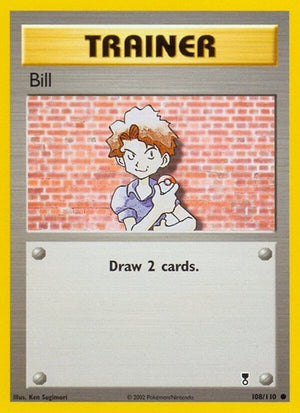 Pokemon TCG - Legendary Collection - Bill - 108/110