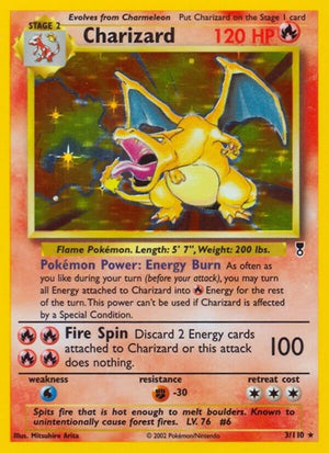 Pokemon TCG - Legendary Collection - Charizard - 003/110 - Reverse Holofoil