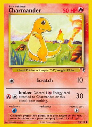 Pokemon TCG - Legendary Collection - Charmander - 070/110