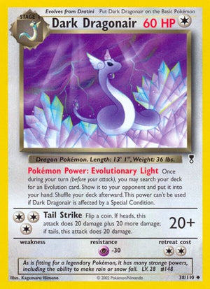 Pokemon TCG - Legendary Collection - Dark Dragonair - 038/110 - Reverse Holofoil