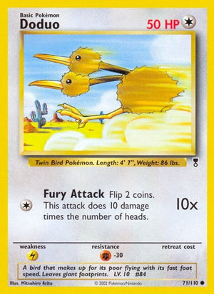 Pokemon TCG - Legendary Collection - Doduo - 071/110 - Reverse Holofoil