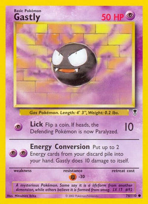 Pokemon TCG - Legendary Collection - Gastly - 076/110