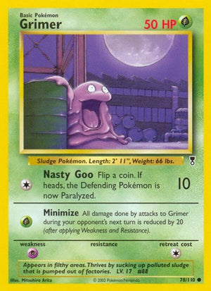 Pokemon TCG - Legendary Collection - Grimer - 078/110 - Reverse Holofoil