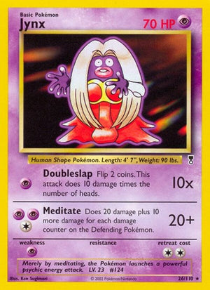 Pokemon TCG - Legendary Collection - Jynx - 026/110