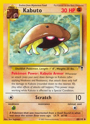 Pokemon TCG - Legendary Collection - Kabuto - 048/110