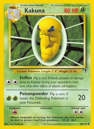 Pokemon TCG - Legendary Collection - Kakuna - 050/110