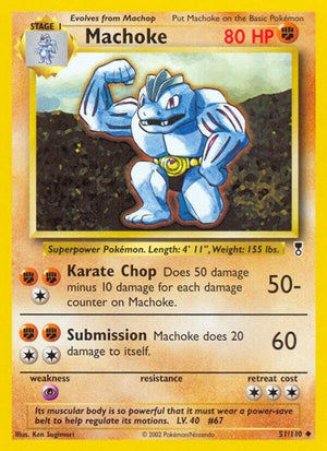 Pokemon TCG - Legendary Collection - Machoke - 051/110