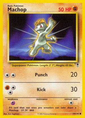 Pokemon TCG - Legendary Collection - Machop - 079/110