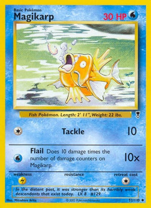 Pokemon TCG - Legendary Collection - Magikarp - 052/110
