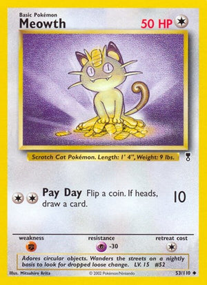 Pokemon TCG - Legendary Collection - Meowth - 053/110