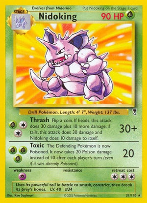 Pokemon TCG - Legendary Collection - Nidoking - 031/110