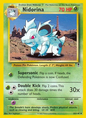 Pokemon TCG - Legendary Collection - Nidorina - 055/110