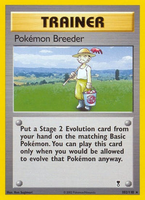 Pokemon TCG - Legendary Collection - Pokemon Breeder - 102/110 - Reverse Holofoil