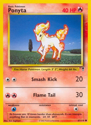 Pokemon TCG - Legendary Collection - Ponyta - 087/110