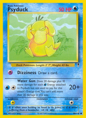 Pokemon TCG - Legendary Collection - Psyduck - 088/110 - Reverse Holofoil