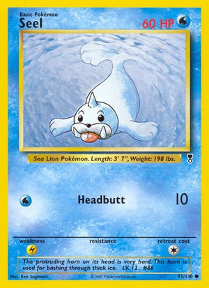 Pokemon TCG - Legendary Collection - Seel - 092/110