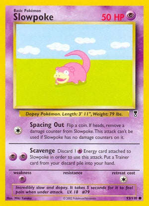 Pokemon TCG - Legendary Collection - Slowpoke - 093/110