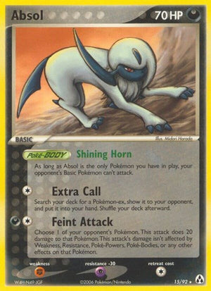Pokemon TCG - EX Legend Maker - Absol - 15/92