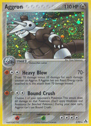 Pokemon TCG - EX Legend Maker - Aggron - 2/92 - Reverse Holofoil