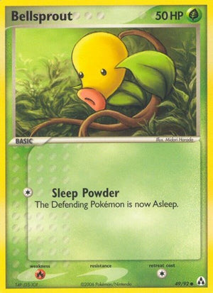 Pokemon TCG - EX Legend Maker - Bellsprout - 49/92