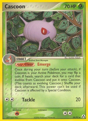 Pokemon TCG - EX Legend Maker - Cascoon - 30/92