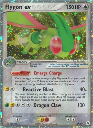 Pokemon TCG - EX Legend Maker - Flygon ex - 87/92 - Holofoil