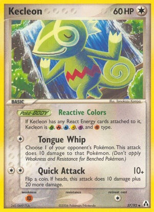 Pokemon TCG - EX Legend Maker - Kecleon - 37/92
