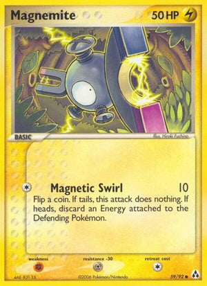 Pokemon TCG - EX Legend Maker - Magnemite - 59/92