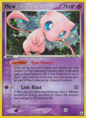 Pokemon TCG - EX Legend Maker - Mew - 10/92 - Holofoil
