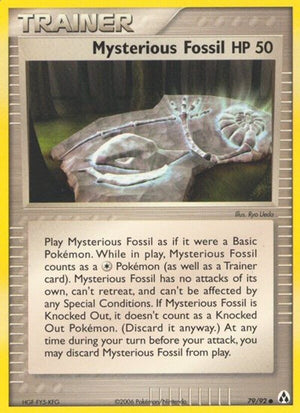 Pokemon TCG - EX Legend Maker - Mysterious Fossil - 79/92