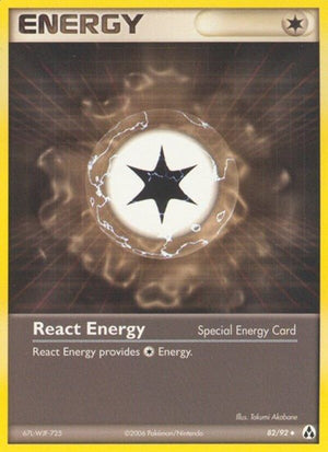 Pokemon TCG - EX Legend Maker - React Energy - 82/92