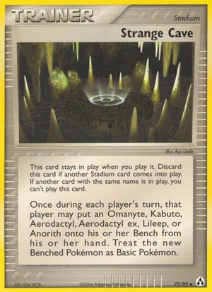 Pokemon TCG - EX Legend Maker - Strange Cave - 77/92
