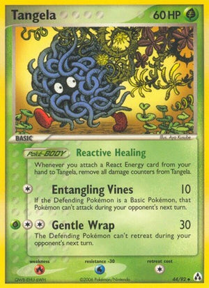 Pokemon TCG - EX Legend Maker - Tangela - 44/92