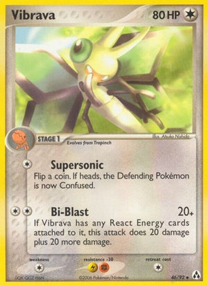 Pokemon TCG - EX Legend Maker - Vibrava - 46/92