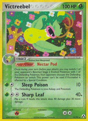 Pokemon TCG - EX Legend Maker - Victreebel - 13/92 - Holofoil