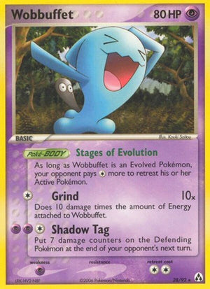 Pokemon TCG - EX Legend Maker - Wobbuffet - 28/92