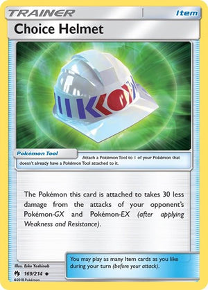 Pokemon TCG - SM - Lost Thunder - Choice Helmet - 169/214