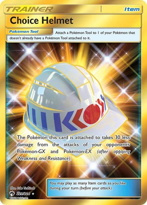 Pokemon TCG - SM - Lost Thunder - Choice Helmet - 229/214 - Holofoil