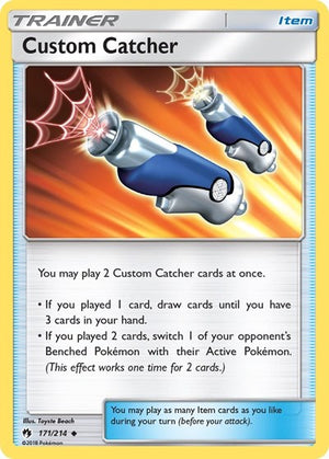 Pokemon TCG - SM - Lost Thunder - Custom Catcher - 171/214