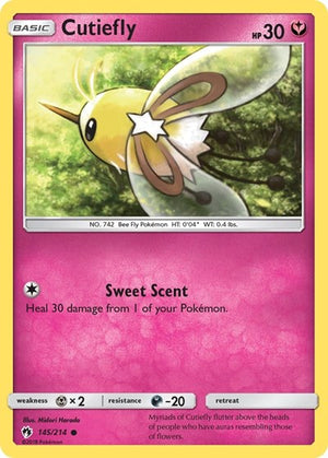 Pokemon TCG - SM - Lost Thunder - Cutiefly - 145/214