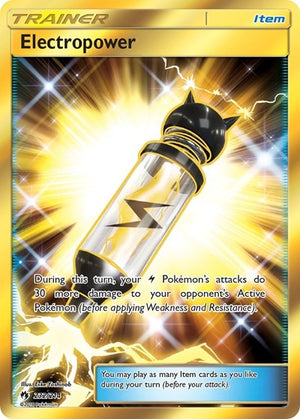Pokemon TCG - SM - Lost Thunder - Electropower - 232/214 - Holofoil