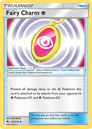 Pokemon TCG - SM - Lost Thunder - Fairy Charm P - 175/214 - Reverse Holofoil